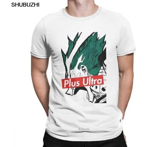 Go Beyond Plus Ultra T Shirt Men All Might My Hero Academia Printed Tops Short Sleeve Casual T-Shirt Round Cotton Tees sbz8422