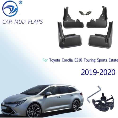 Set For Toyota Corolla E210 Touring Sports Estate 2019 2020 Front Rear Car Mud Flaps Splash Guards Mudguards Accessories