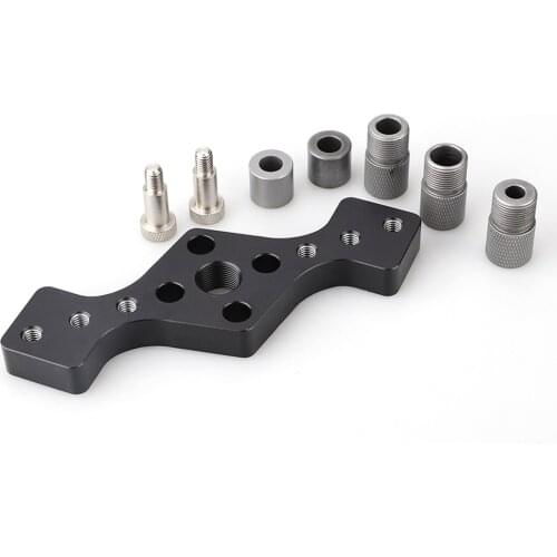 Drilling Locator Hole Drill Guide Kit Puncher Tools Woodworking Tool Vertical Pocket Hole Jig Woodworking Hole Puncher Locator