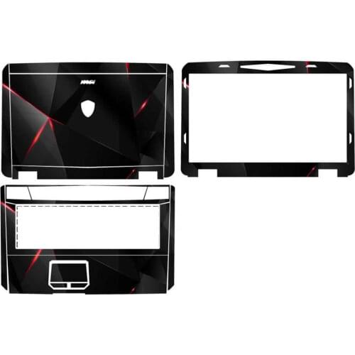 KH Laptop Sticker Skin Decals Cover Protector Guard for MSI GT70