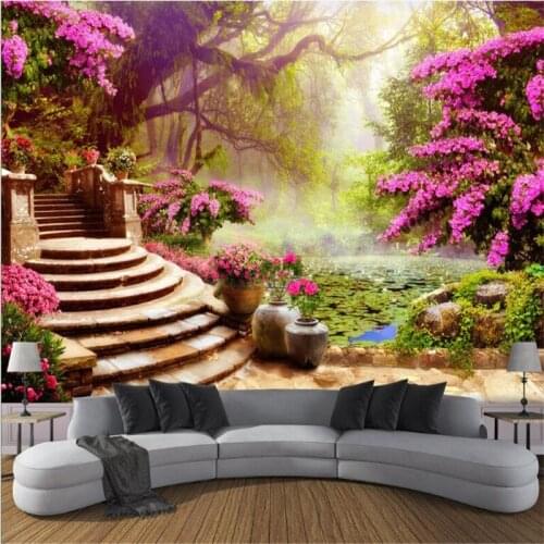Forest Wallpaper for Walls Custom Modern 3 d Photo Wallpaper 3 d Living Bedroom Sofa TV Background Garden Wall Murals Home Decor