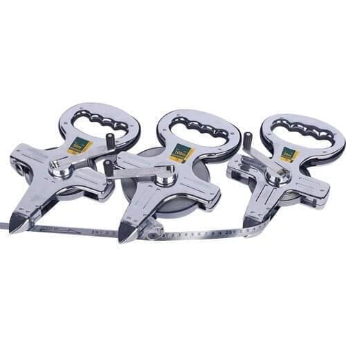 Stainless Steel Tape Ruler Retractable Measuring Tape Metric Construction Measuring Tools Tape Measure 30M 50M 100M