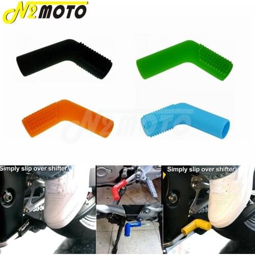 12 Colors Motorcycle Rubber Shift Sock Shift Cover Boot Shoe Protector Saver Gear Shifter Fits Most Metric Bikes Sport Dirt Bike