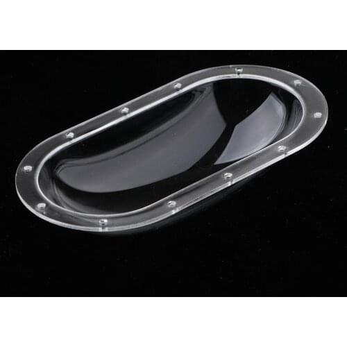 14*7cm Acrylic Transparent Space Mask Doll Full Body Cover for OB11 Ball Jointed Dolls