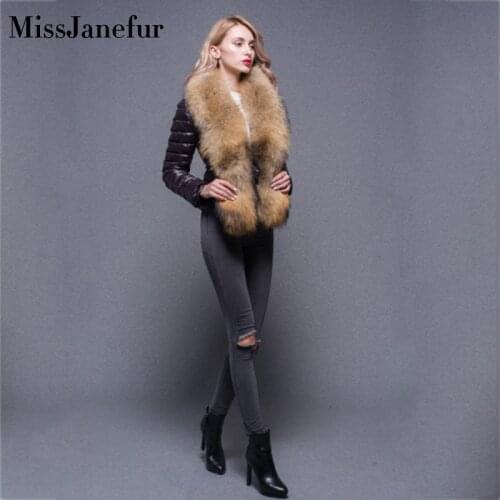 Down Jacket Women Winter Portability Warm 90% White Duck Down Fur Hooded Natural Fur Collar Man Down Coat Waterproof Women