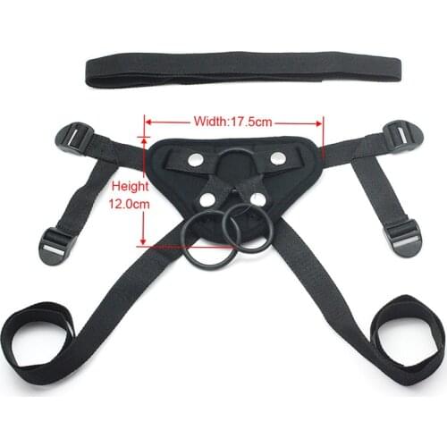 Smspade Adult Games Sex Strap on Harness Bondage Strapon Sex Dildo Toys Slave Men Harness Chastity Adult Sex Toys Erotic Toys