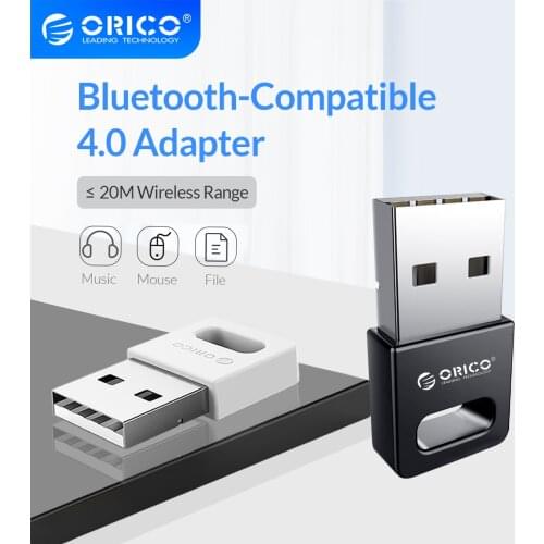 ORICO USB Bluetooth Dongle Adapter 4.0 Bluetooth Music Audio Receiver Transmitter for PC Computer Speaker Wireless Mouse