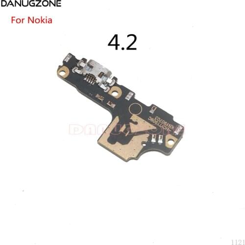 30PCS/Lot For Nokia 4.2 TA-1150 TA-1157 USB Charging Dock Jack Plug Socket Port Connector Charge Board Flex Cable