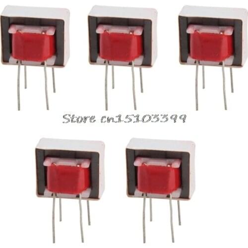 5X Audio Transformers 600:600 Ohm Europe 1:1 EI14 Isolation Transformer Ringing Drop Ship