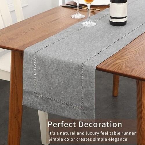 ABZS Party Table Runner Tabletop Collection Handcrafted Table Runners for Everyday Dining Wedding Holiday Home Decor