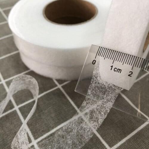 Free Shipping 2cm Wide Double-Sided Adhesive Tape Hot-Melt Interfacing Cloth Non-Woven Lining Clothing Accessories