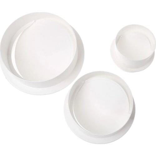 Pipe Draft Blocker Backdraft Damper Ventilation Duct Inline Extractor Fan Vent Back Draught Shutter 100/150/200mm