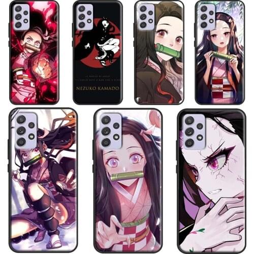 Kamado Nezuko Demon Slayer Case For Samsung A32 A52 A72 A42 A12 A21S A20e A11 A31 A51 A71 A02 A20 A30 S A40 A50 A70