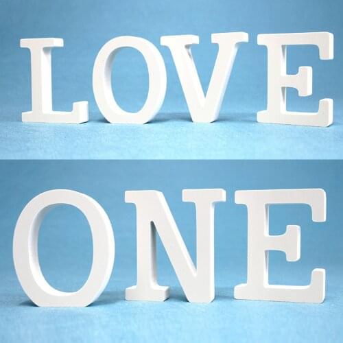 Thickness 12MM Retro Wooden letters High Quality English Alphabet Design Name Word DIY Craft Wedding Birthday Party Home Decor