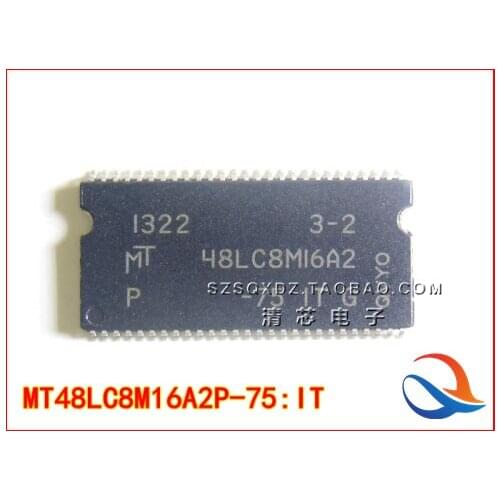 50Pcs MT48LC8M16A2P-75IT New