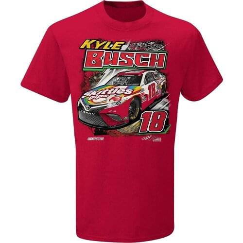 Kyle -Busch Joe-Gibbs Racing Team Collection Backstretch Driver T-Shirt Longsleeve Shirt Sweatshirt Hoodie for Men Women B
