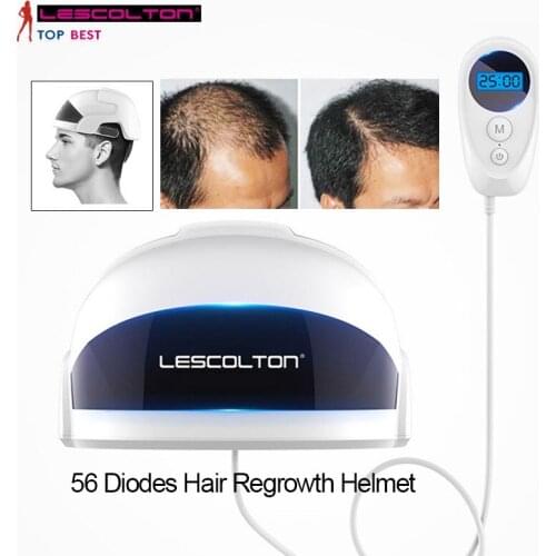 2021 Newest Hair Regrow Laser Helmet for Beard Growth 68 Medical Men Women Diodes Laser Promote Hair Restoration Regrowth Tool