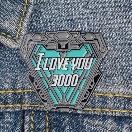 LT967 Cool Enamel Pin Movie Brooches Bag Lapel Pin Cartoon Holiday Badge Backpack Decoration Jewelry Gift Accessories