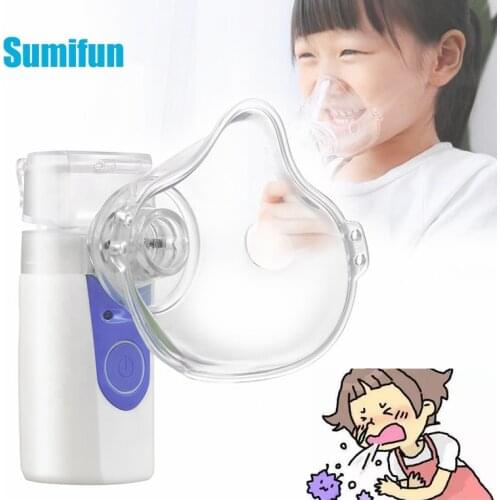 Mini Handheld Portable Inhale Nebulizer Mesh Atomizer Silent Inalador USB Autoclean Nebulizador Adult Kids Atomizer Inhaler