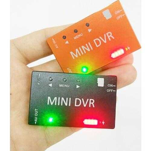 Mini DVR HD Micro Audio Video Recorder FPV Recorder Built-in 3.7V 400mah Battery for RC Racing Multicopters VR Goggles