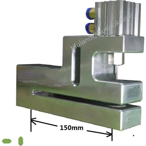 Pneumatic notch punch Easy-tear Hole Punching Machine for PE bag, Paper, bag making machine