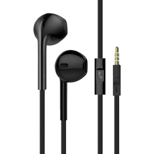 3.5mm Wired Headphone Earphones Universal Sports Earphone Call Music Headsets With Microphone for Samsung iphone Xiaomi Huawei