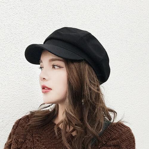 2020 Newest Hot Women`s Classic Blend Winter Warm French Fluffy Beanie Cap Casual Ladies Solid Color Beret Hat