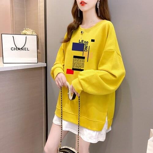 Streetwear Women Christmas Sweatshirt Bulk Items Wholesale Lots Women Tops Long Sleeve Plus Size Punk