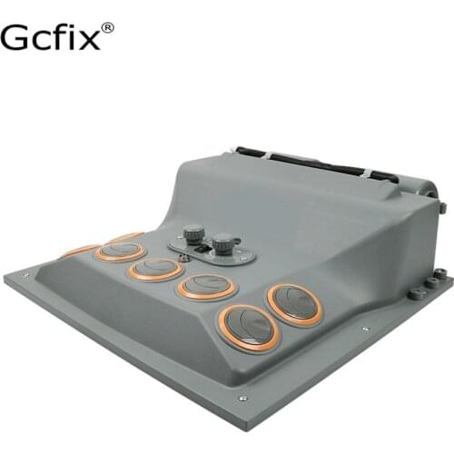 Universal Wall-mounted AC Air Conditioner Evaporator Assembly 12V 24V Unit for Bus Heavy Duty Truck Van Excavator Tractor