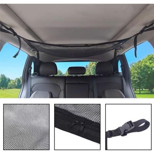 Interior Storage Bag Car Storage Net Cargo Net Bag Sundries Storage Bag For Toyota Land Cruiser 200 Prado FJ 120 150 100
