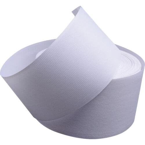 10M/roll Curtain Accessories Polyester Width 8cm Padded Woven Tape The Cloth Belt For Curtains EyeletsRings Grommets