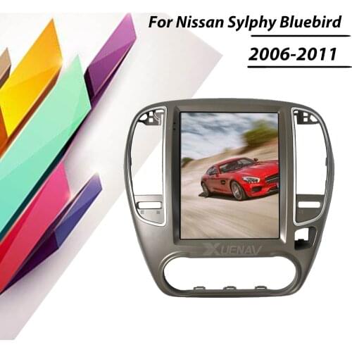Automotive Head Unit For Nissan Sylphy Bluebird 2006 2007 2008 2009 2010 2011 Car Radio DVD Player GPS Navigation Multimedia