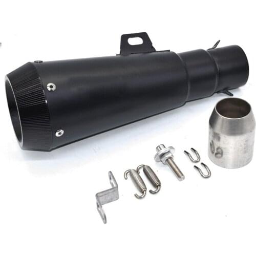 Free Shipping Universal Left/Right Motorcycle Exhaust Pipe Muffler for Ak GSR 600 CB650F GSXR750 CBR500RR ZX6R ER6N Slip-on