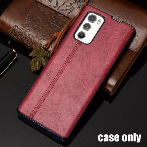 For LG Wing 5G Retro Luxury PU Leather Hard PC Protective Case Ultra Back Skin Cover Phone Slim Shockproof S5Q9
