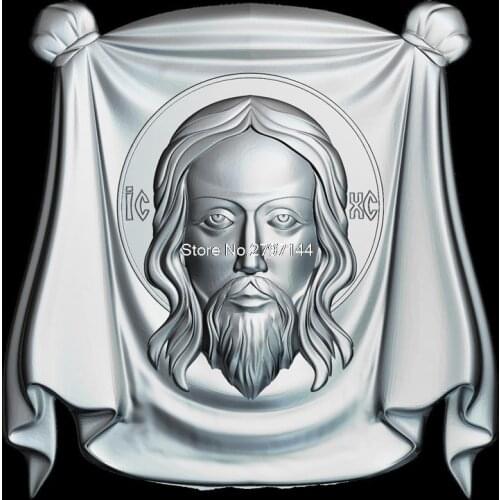 Sfanta Mahrama a Domnului 3D model relief figure STL format Religion 3d model relief for cnc in STL file format