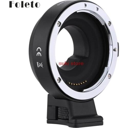 Foleto EF-MFT Electronic Aperture Control Lens Mount Adapter for Canon EF EF-S to use for Olympus PEN E-P1 P2/3/5 E-PL1 OM-D