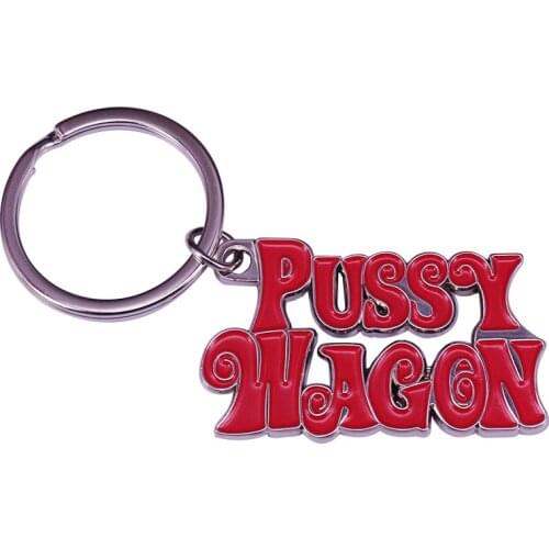 Pussy Wagon Keychain Kill Bill Movie Beatrix Kiddo Gift The Bride Prop Keyring