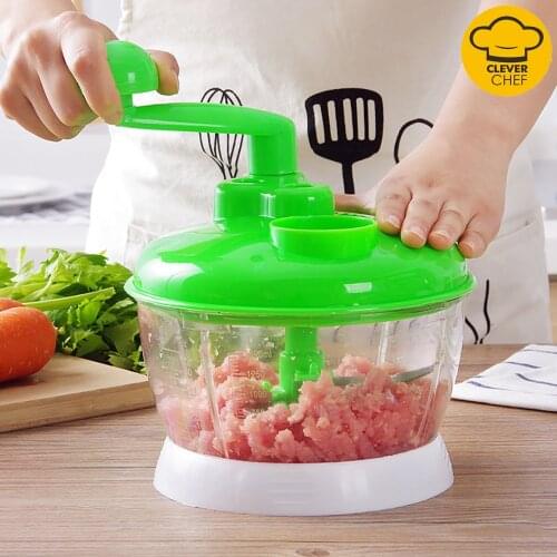 Manual Vegetable Cutter Kitchen Gadgets and Accessories Meat Grinder Multi-function Food Processor Cooking Items Garlic Chopper