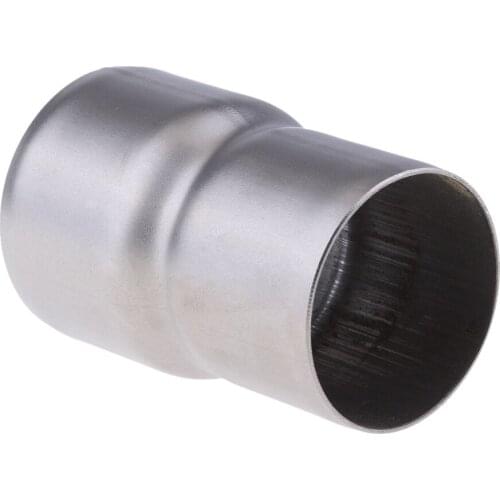 Heavy Duty Stainless Steel Motorcycle 2.4"-2" Exhaust System Fittings Exhaust Port Exhaust Pipe Tube Adapter