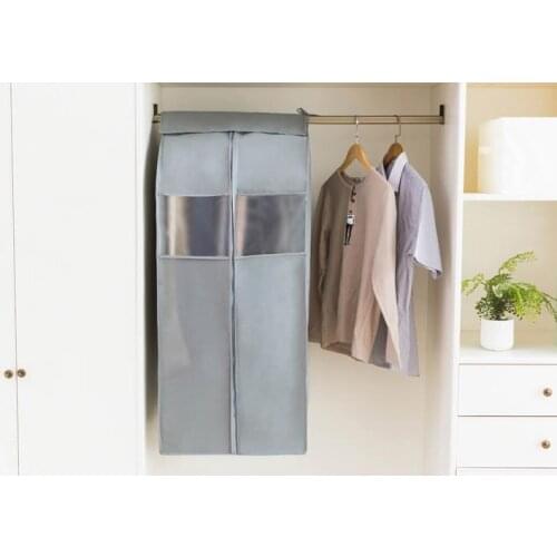 Dustproof Cloth Cover Bags Transparent Wardrobe Storage Bag Dust Cover Clothes Protector Garment Suit Coat Dust Cover