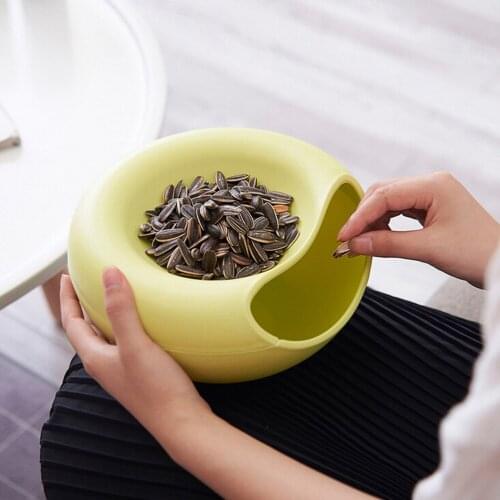 Snack Storage Box Kitchen Bathroom Shelf Fruit Dish Office Desktop Storage Box