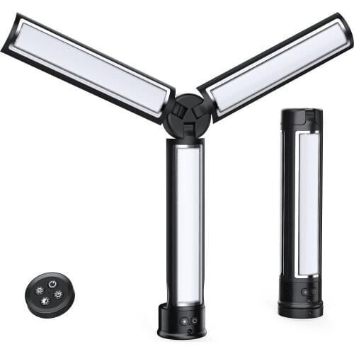 Andoer AB502 Foldable LED Video Light Photography Lamp 2800K-6500K with Remote Control for Live Broadcast Video Recording