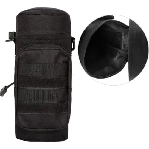 Water Bottle Pouch Utility Medic Kettle Package Portable Hunting Outdoor Travel Bag Outdoor Hiking Camping Cycling Bag