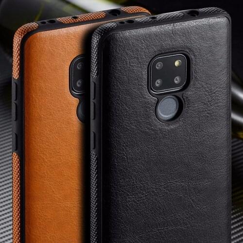 SLIM Luxury PU Leather Case For Huawei Mate 20 20 Pro 20 Lite Back Thin Case Cover For Huawei P20 P20 lite P20 Pro P30 P30 Pro