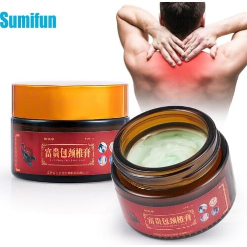 Analgesic Cream Scorpion Balm Cervical Spine Ointment Herniation Bone Hyperplasia Pain Relief Oil Neck Back Muscle Pain Relief