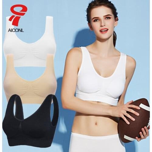 3pcs/set Women Seamless Bra Push Up Tops with Pads Sexy Lingerie Bh Plus Size Sports Bralette Comfortable Underwear Active Bras