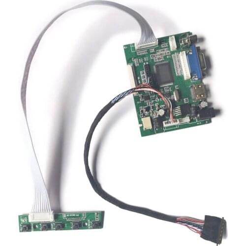 40-Pin LCD display controller drive board DIY kit LVDS WLED 60Hz fit LP156WF1/LP156WF2/LP156WF4 screen 1920*1080 VGA+AV