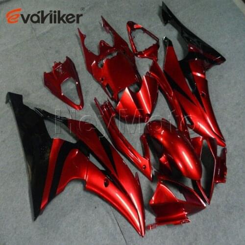 ABS Plastic Bodywork Set for YZF-R6 2008 2009 2010 2011 2012 2013 2014 2015 2016 YZFR6 Unpainted ABS fairing Full fairing