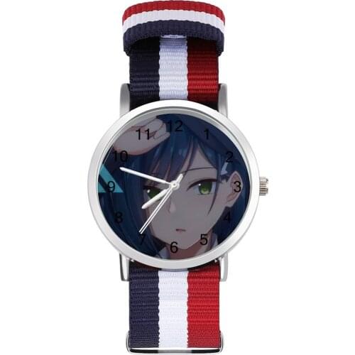 Darling In The Franxx Quartz Watch Photo Female Wrist Watch Sports Elastic Cheap Wristwatch