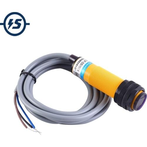 DC 6V-36V Infrared Distance Detector Infrared Sensor NPN 10cm Photoelectric Switch Controller NO Output Diffuse Proximity Switch